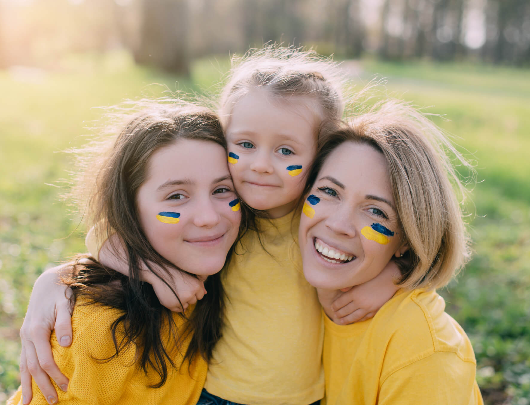 ウクライナの老夫婦