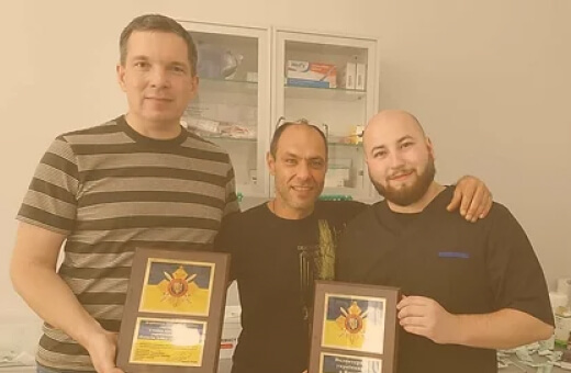 ウクライナ支援に対する感謝状