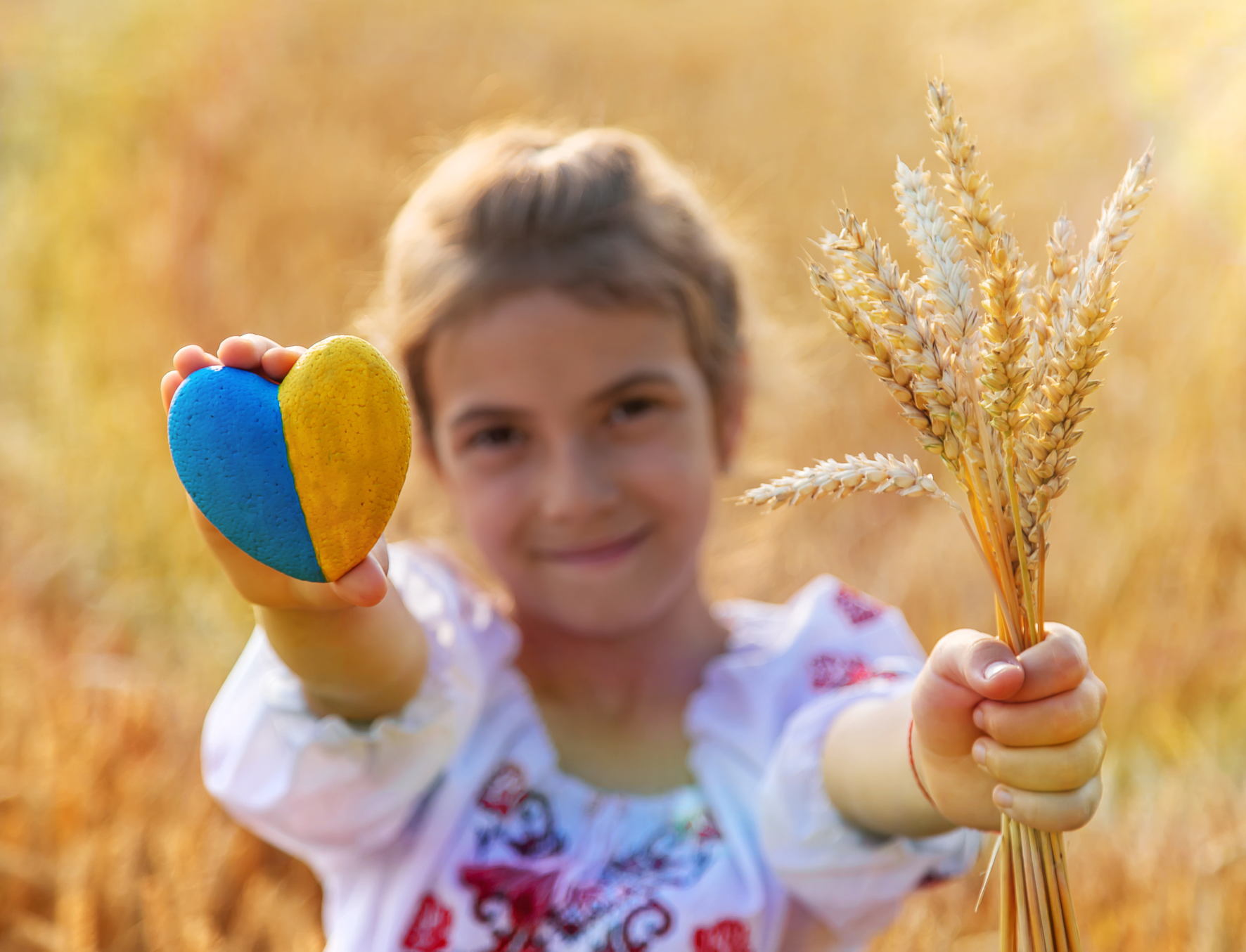 ウクライナの老夫婦